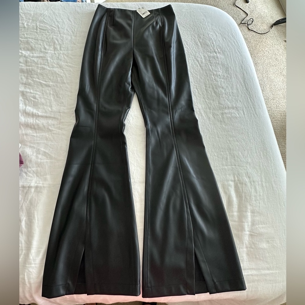 Free People faux leather pants